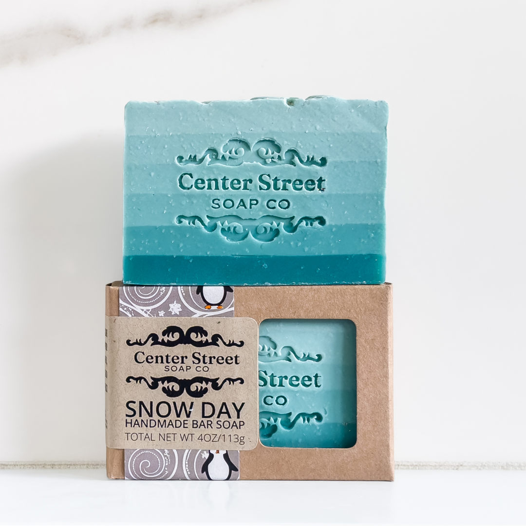Snow Day Handmade Soap Bar