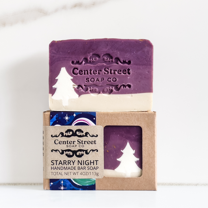 Starry Night Handmade Soap Bar