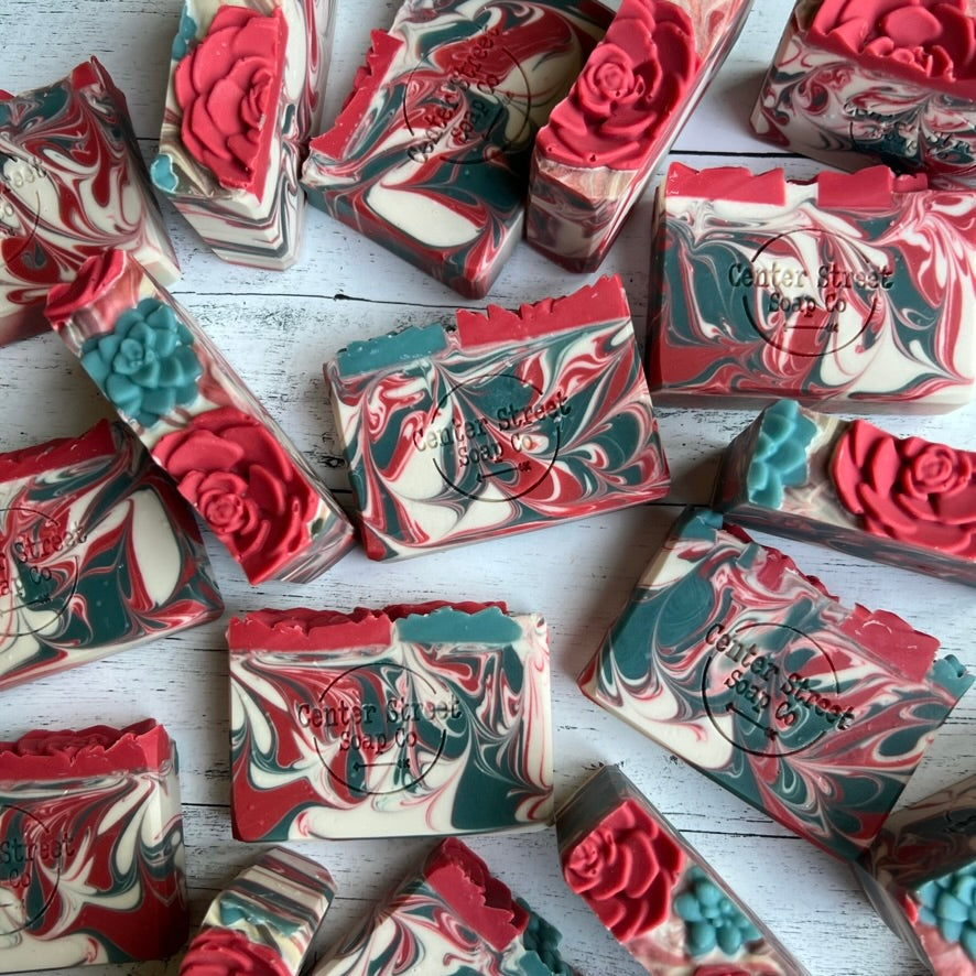 Center Street Soap Co. Winter Berry Handmade Soap Bar