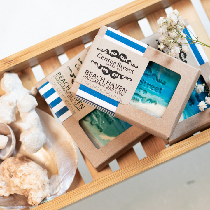 Center Street Soap Co. Beach Haven Handcrafted Soap Bar