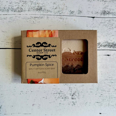 Center Street Soap Co. Pumpkin Spice Handmade Soap Bar