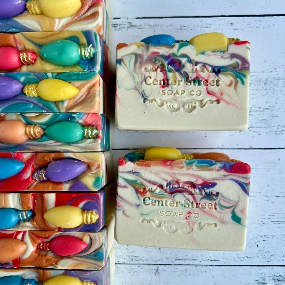 Center Street Soap Co. Deck The Halls Handmade Soap Bar