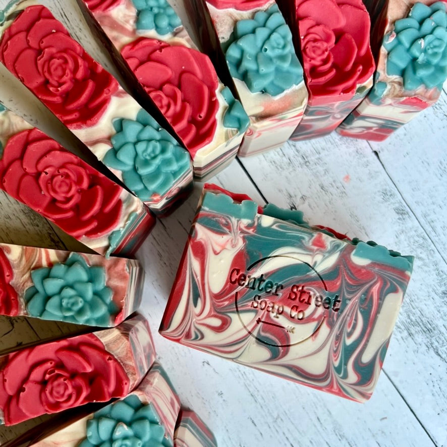 Center Street Soap Co. Winter Berry Handmade Soap Bar