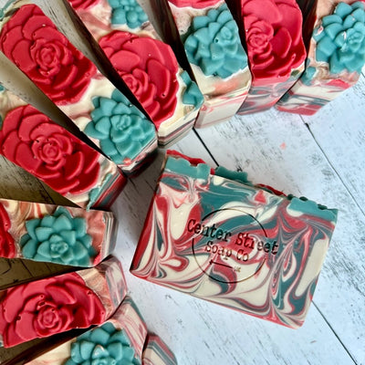 Center Street Soap Co. Winter Berry Handmade Soap Bar