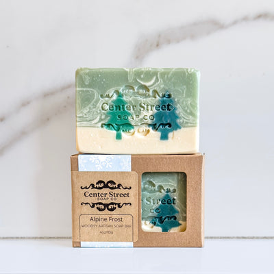 Center Street Soap Co. Alpine Frost Handmade Bar Soap