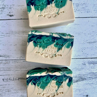 Center Street Soap Co. Winter Birch Handmade Soap Bar