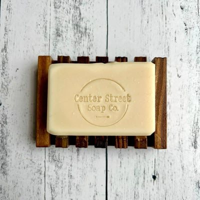 Center Street Soap Co. Wooden Soap Dish