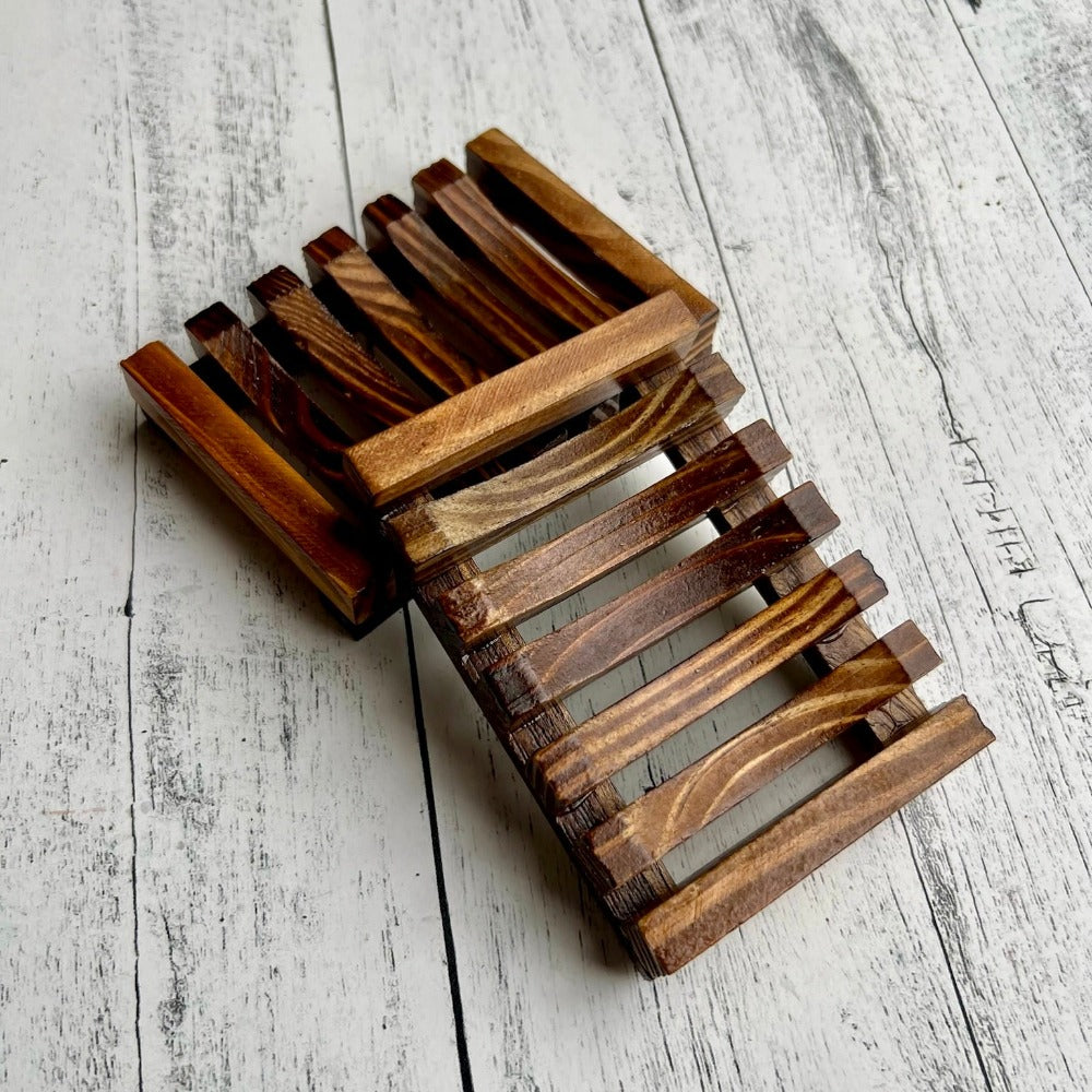 Center Street Soap Co. Wooden Soap Dish