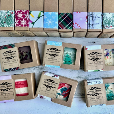 The Winter Wonderland Soap Collection by Center Street Soap Co