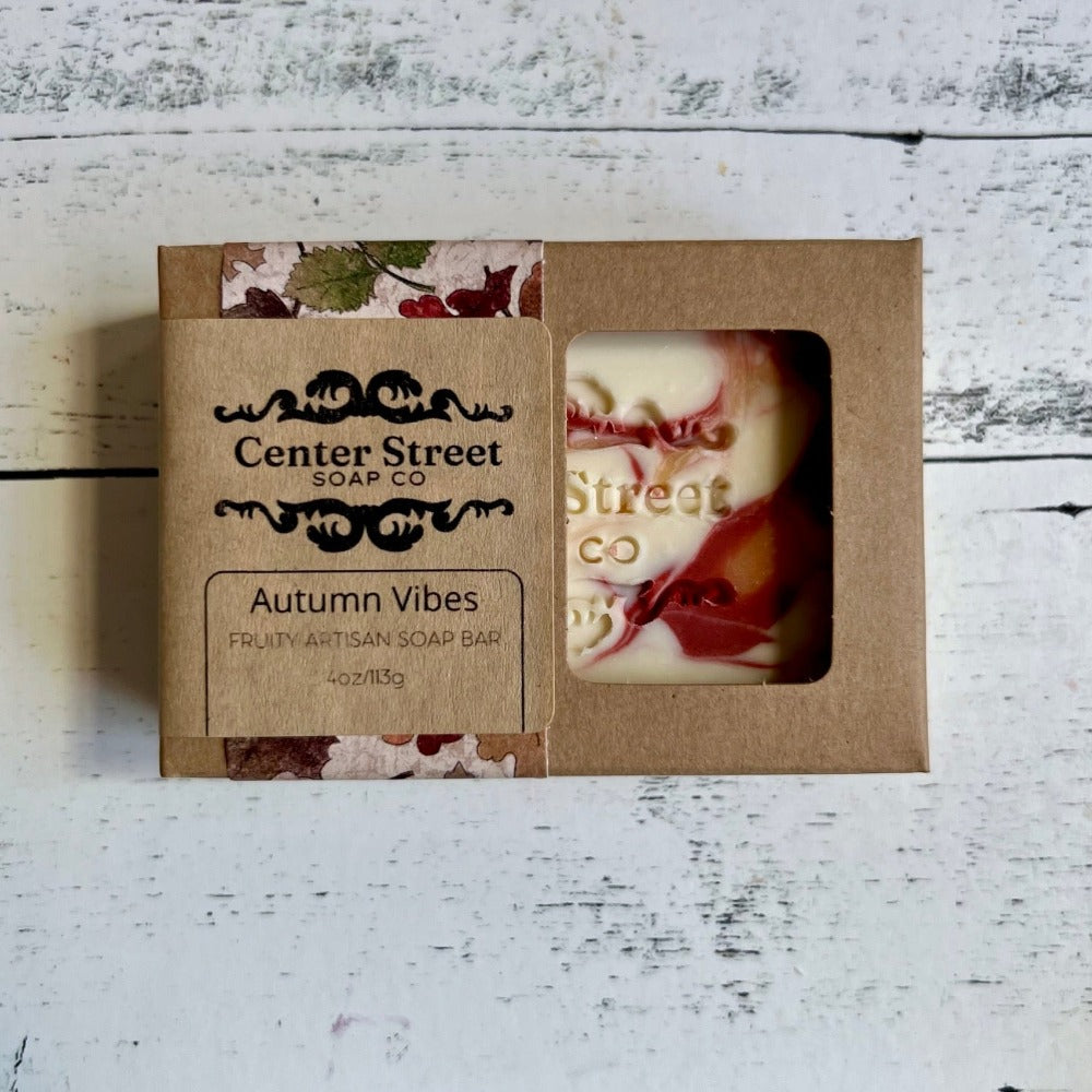 Center Street Soap Co. Autumn Vibes Handmade Soap Bar