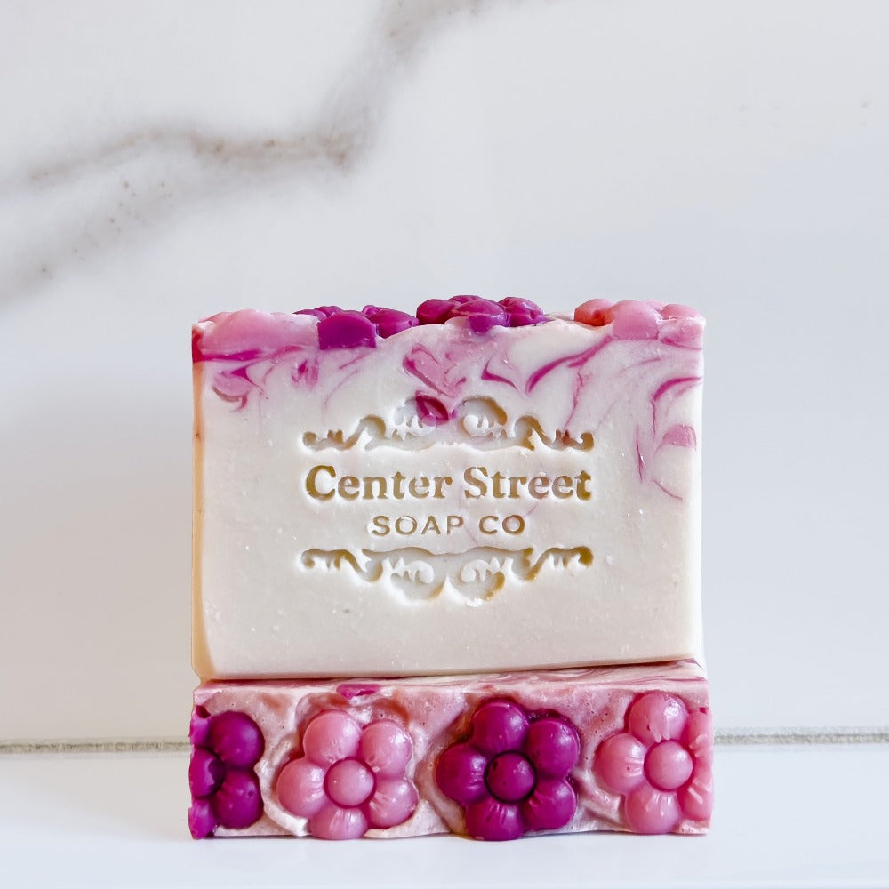 Center Street Soap Co. Cherry Blossom Handmade Soap.