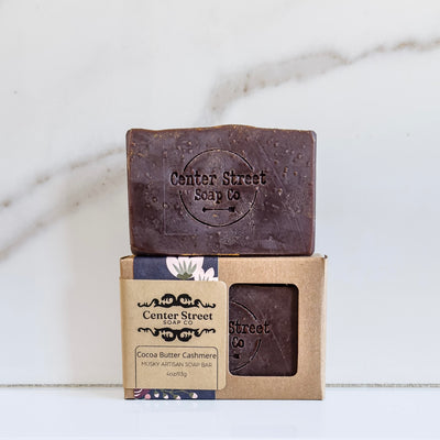 Center Street Soap Co. Cocoa Butter Cashmere Handmade Soap Bar