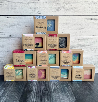Center Street Soap Co. Handmade Summer Soap Collection