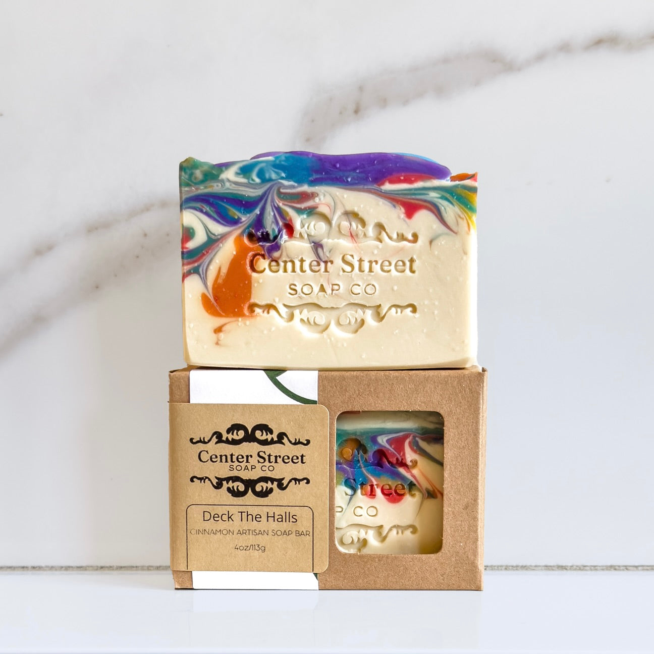 Center Street Soap Co. Deck The Halls Handmade Soap Bar