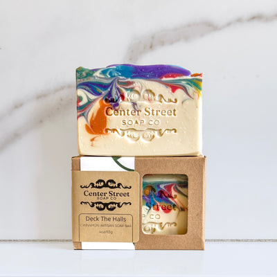 Center Street Soap Co. Deck The Halls Handmade Soap Bar