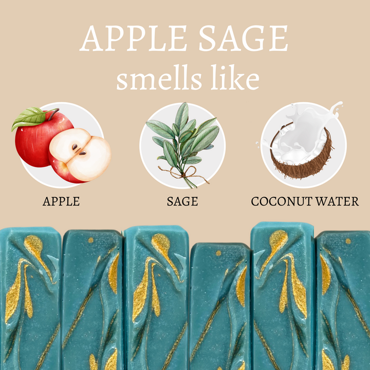 Apple Sage Handmade Soap Bar