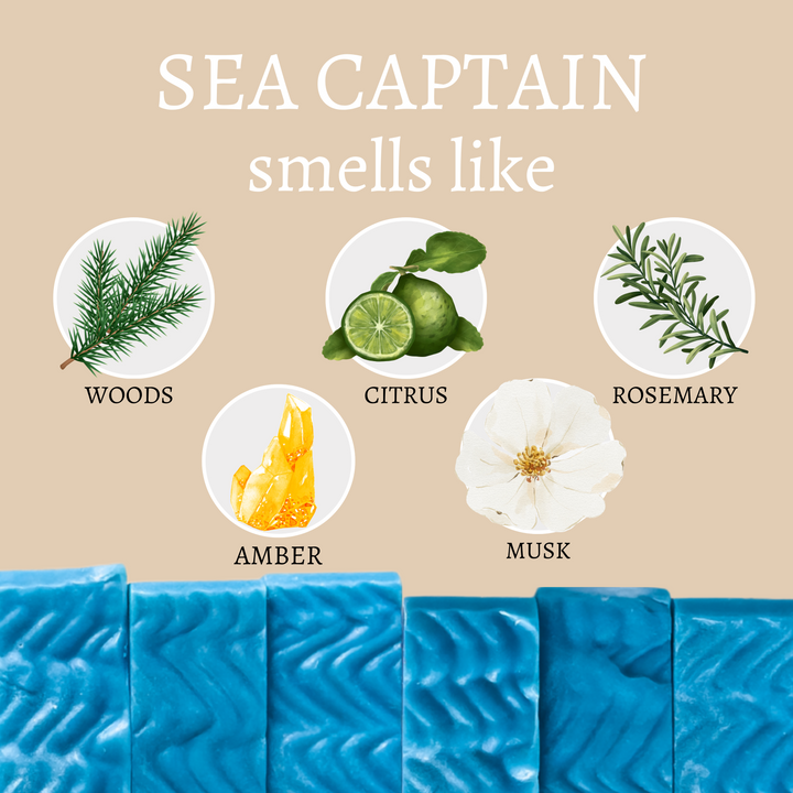 Sea Captain Handmade Soap Bar