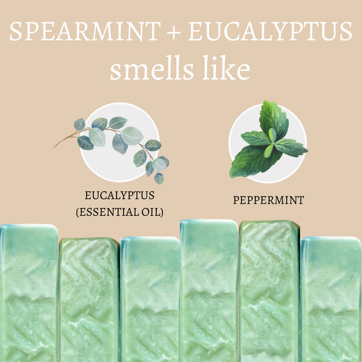 Spearmint Eucalyptus Handmade Soap Bar