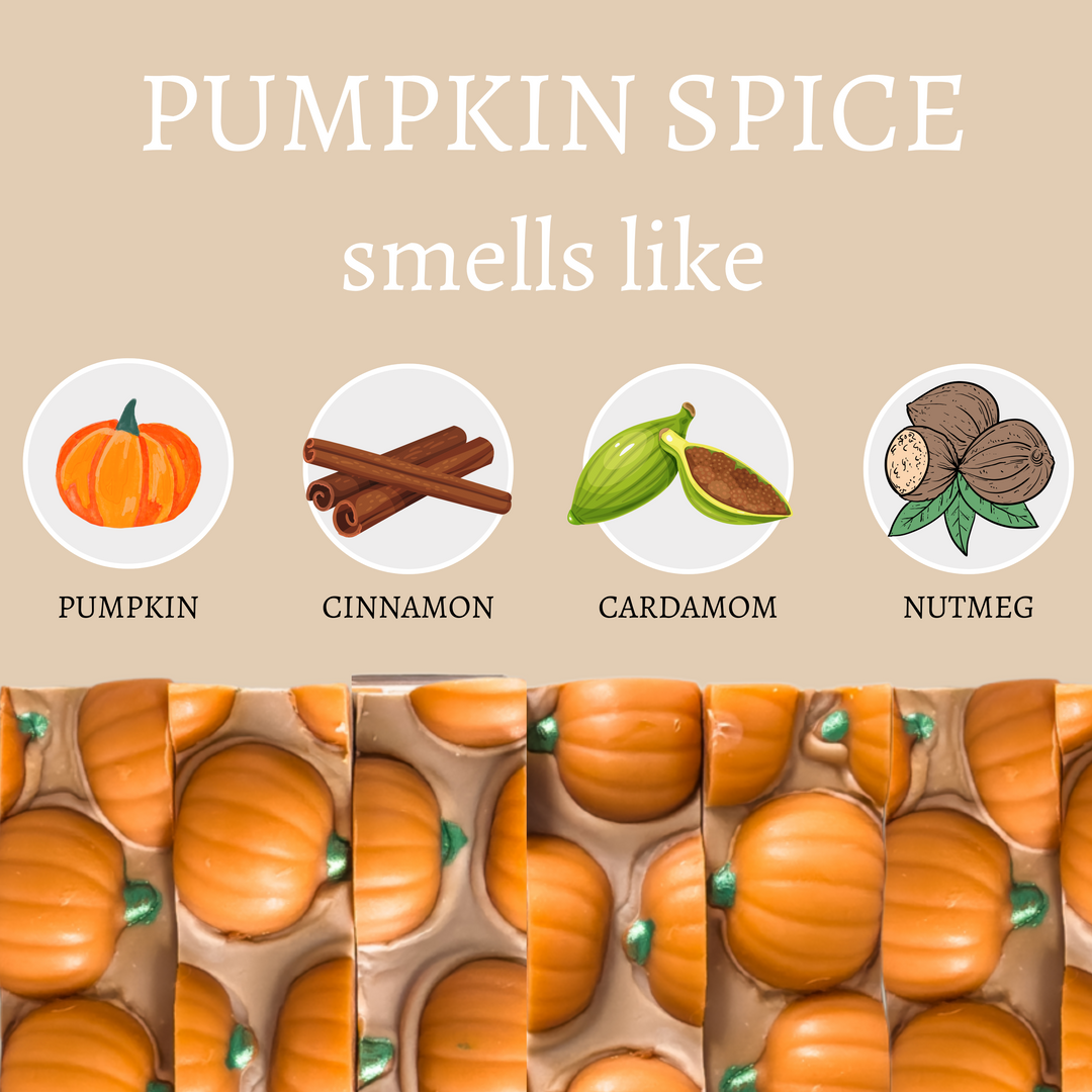 Pumpkin Spice Handmade Soap Bar