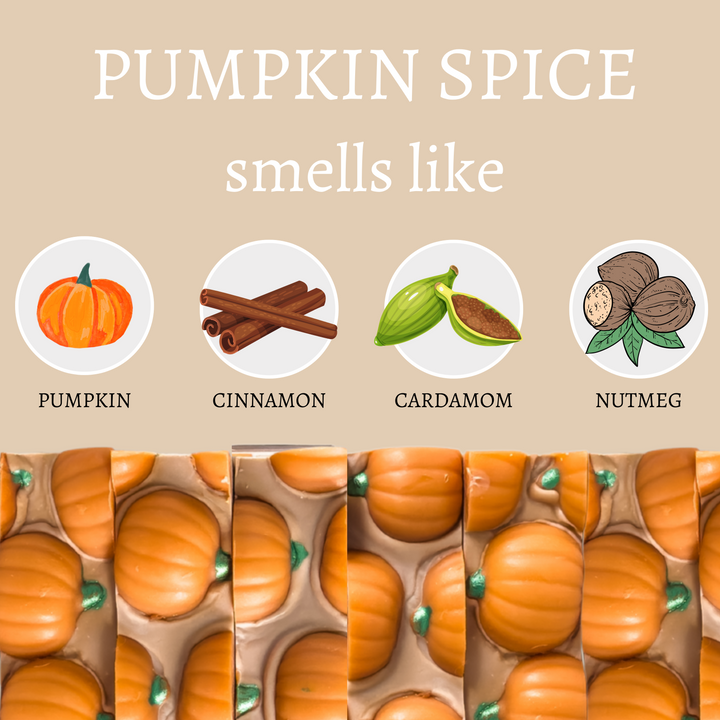 Pumpkin Spice Handmade Soap Bar
