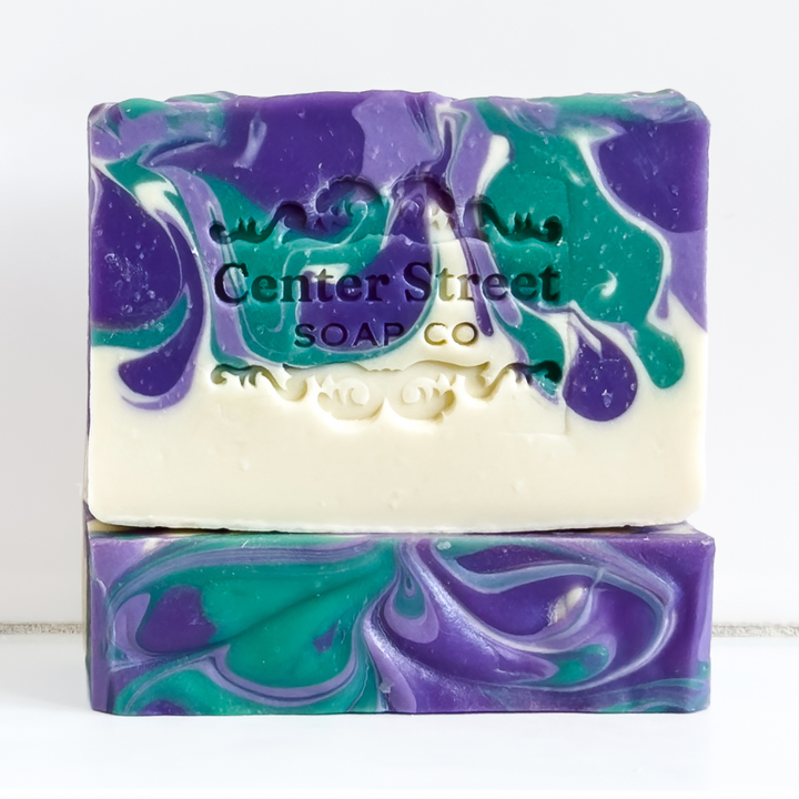 Fresh Lilac Handmade Soap Bar by Center Street Soap Co.