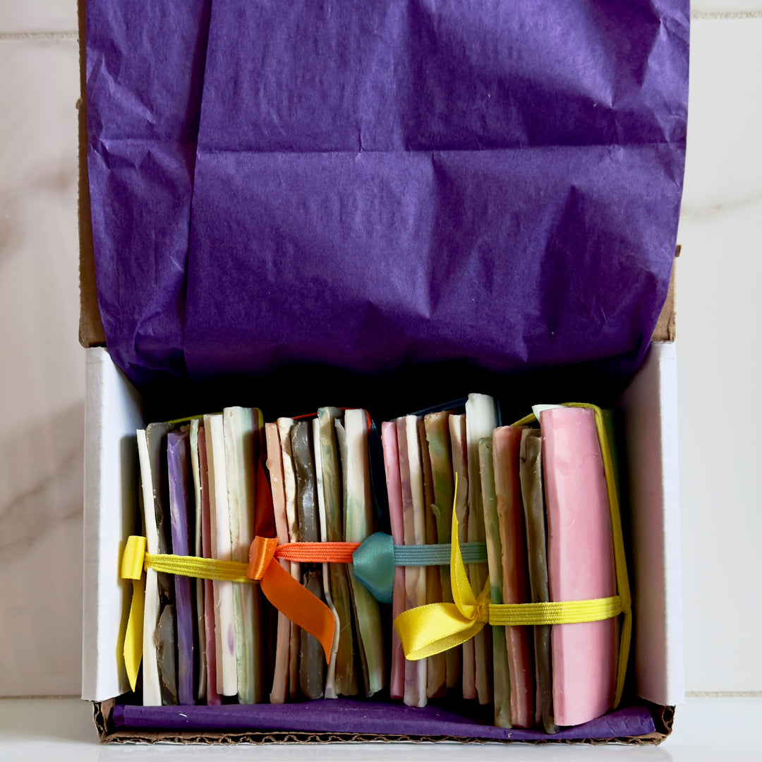 Handmade Soap Bar Travel Slices (4 Bundles)