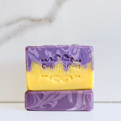 Center Street Soap Co. Lavender and Lemongrass Handcrafted Soap