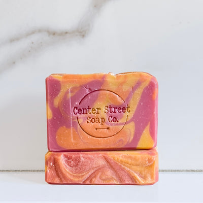 Center Street Soap Co. Mango Papaya Handcrafted Soap