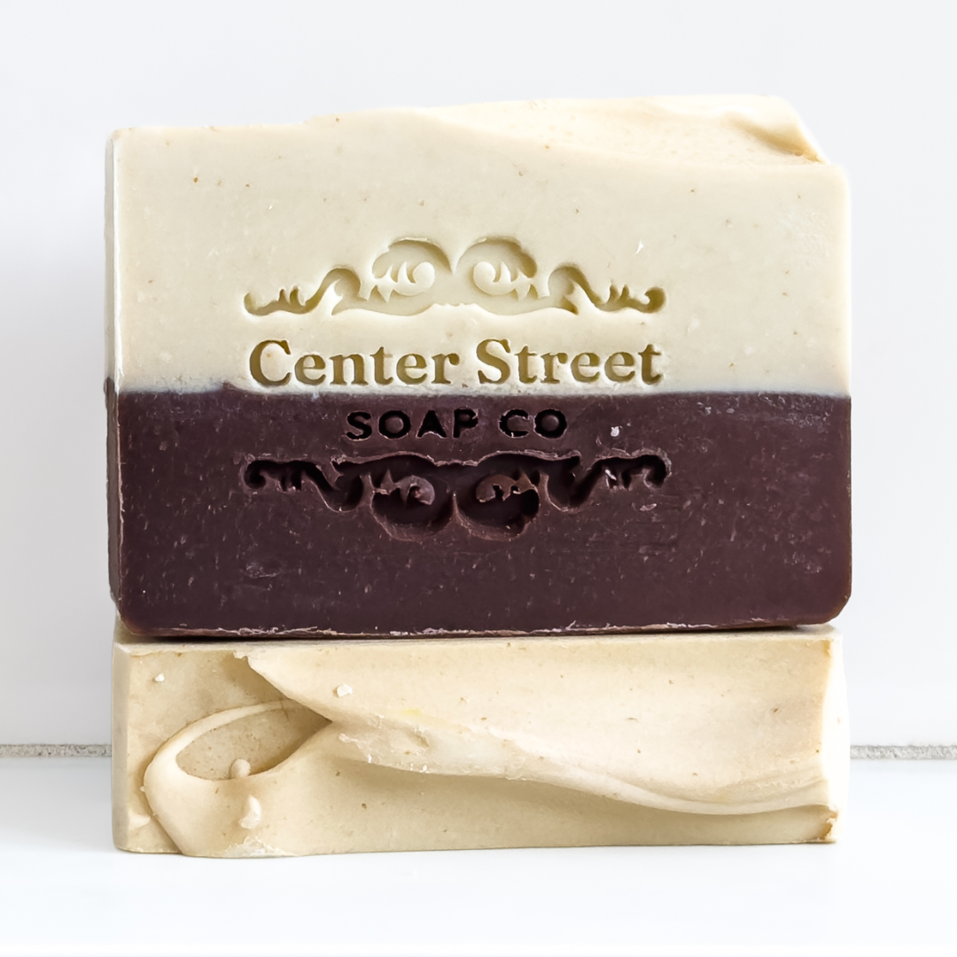 Oatmeal, Milk & Honey Handmade Soap Bar by Center Street Soap Co.
