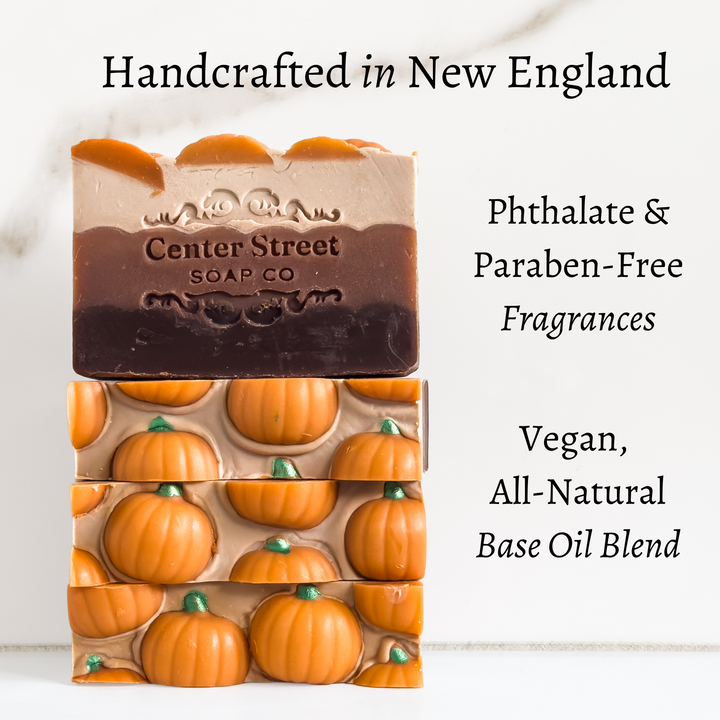 Pumpkin Spice Handmade Soap Bar