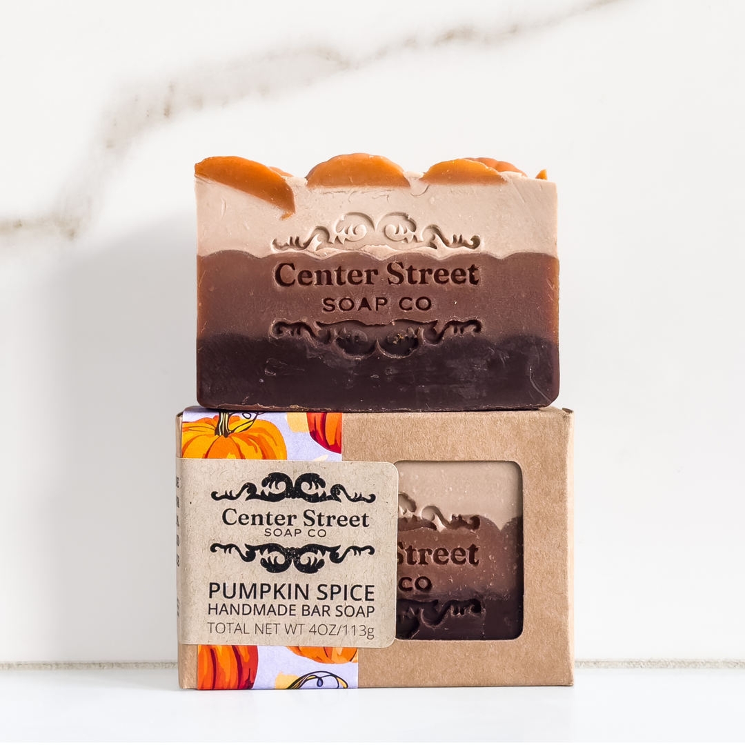 Pumpkin Spice Handmade Soap Bar