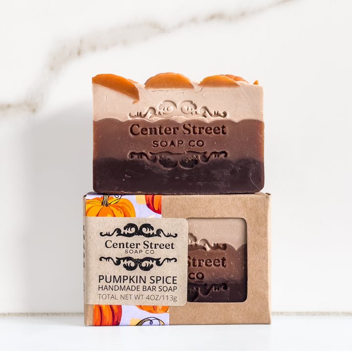 Pumpkin Spice Handmade Soap Bar
