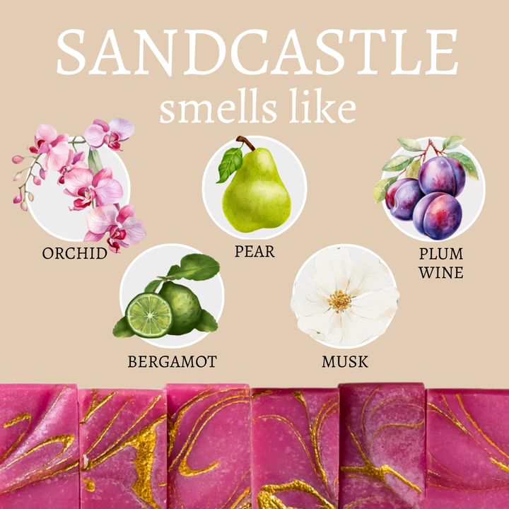 Sandcastle Handmade Soap Bar