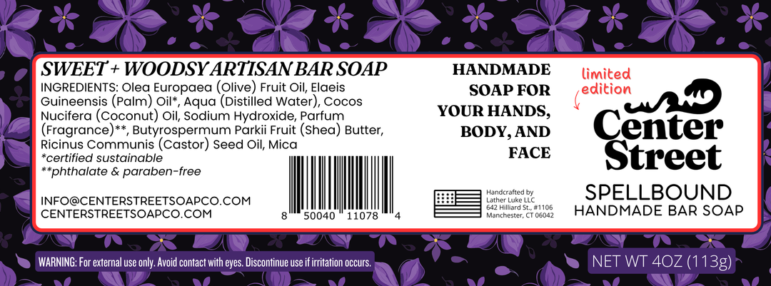 Spellbound Handmade Soap Bar (4oz)
