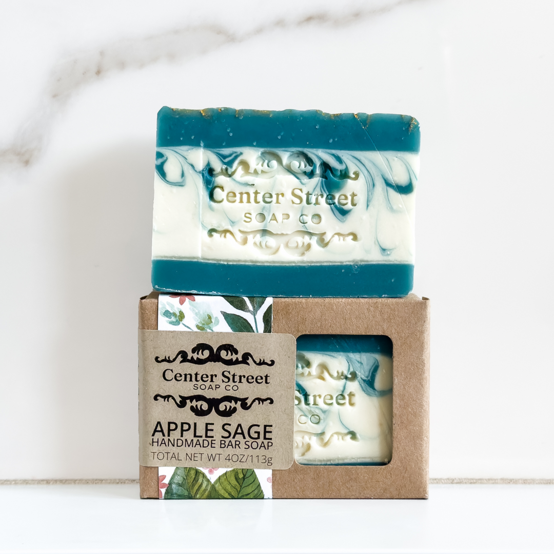 Apple Sage Handmade Soap Bar