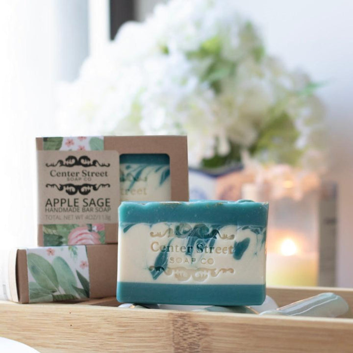Apple Sage Handmade Soap Bar
