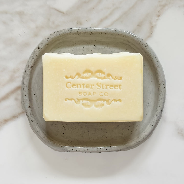 MODERN GRAY Ceramic Soap Dish