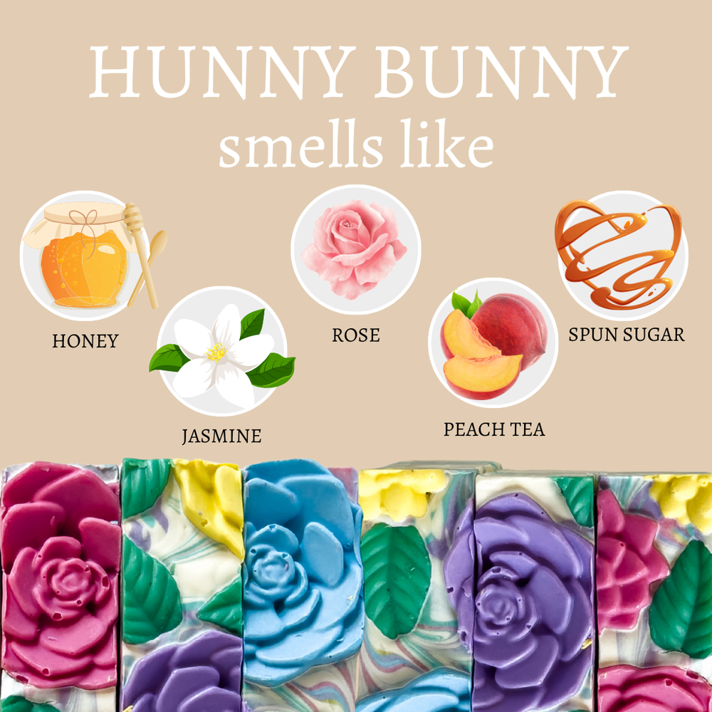 What Hunny Bunny Handmade Soap Bar Smells Like by Center Street Soap Co.