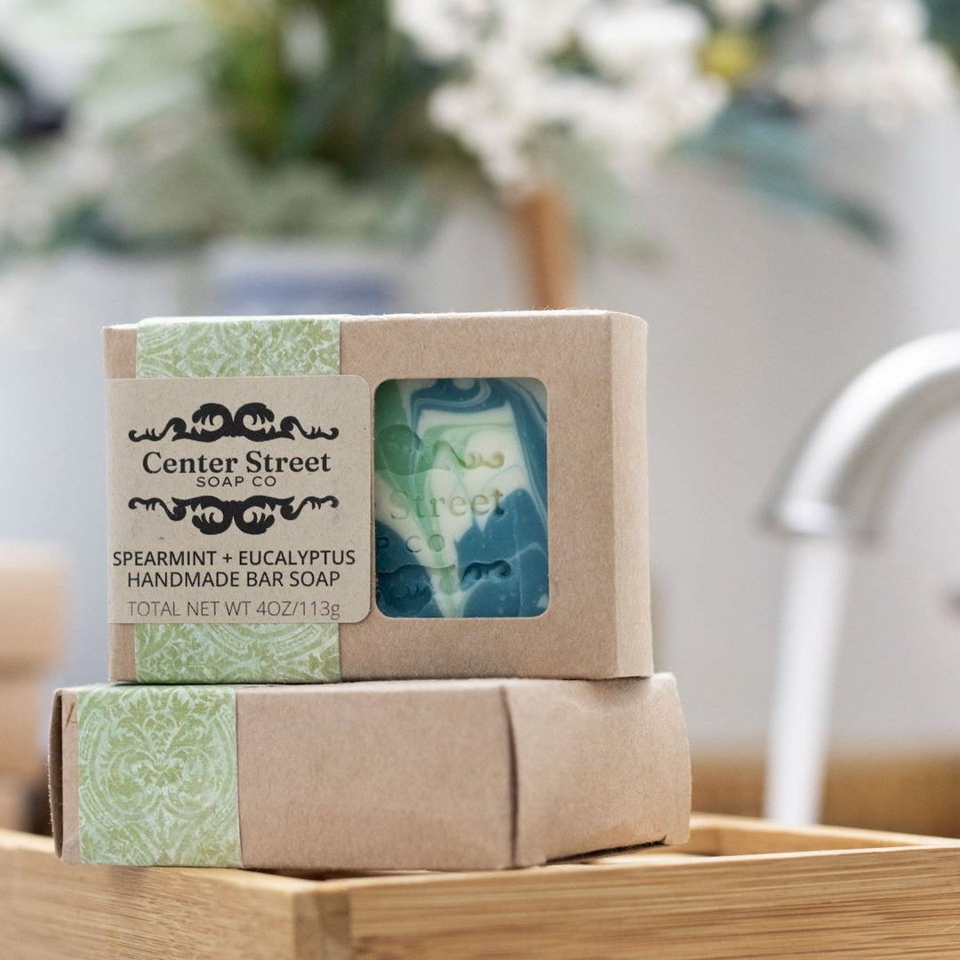 Spearmint Eucalyptus Handmade Soap Bar