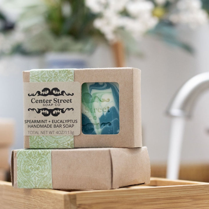 Spearmint Eucalyptus Handmade Soap Bar