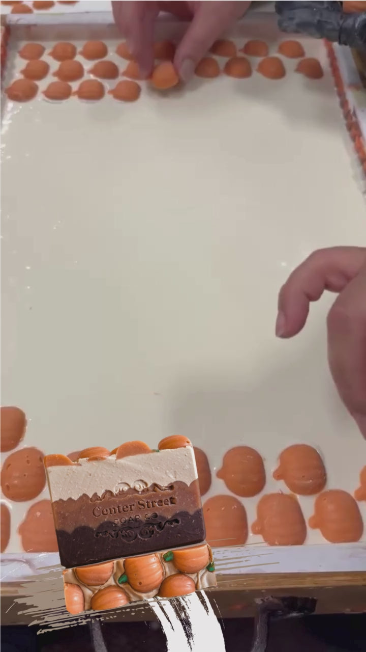 Pumpkin Spice Handmade Soap Bar