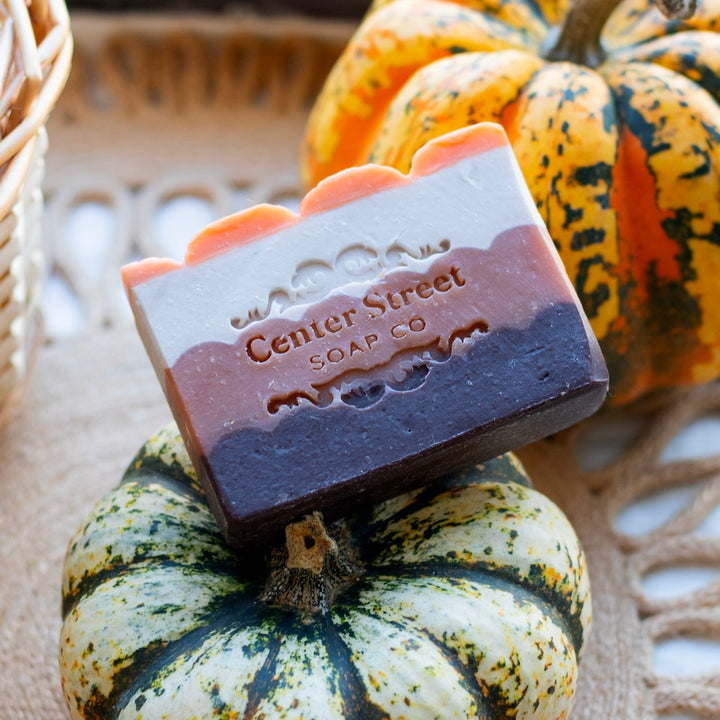 Pumpkin Spice Handmade Soap Bar