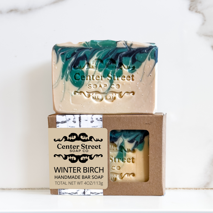 Winter Birch Handmade Soap Bar
