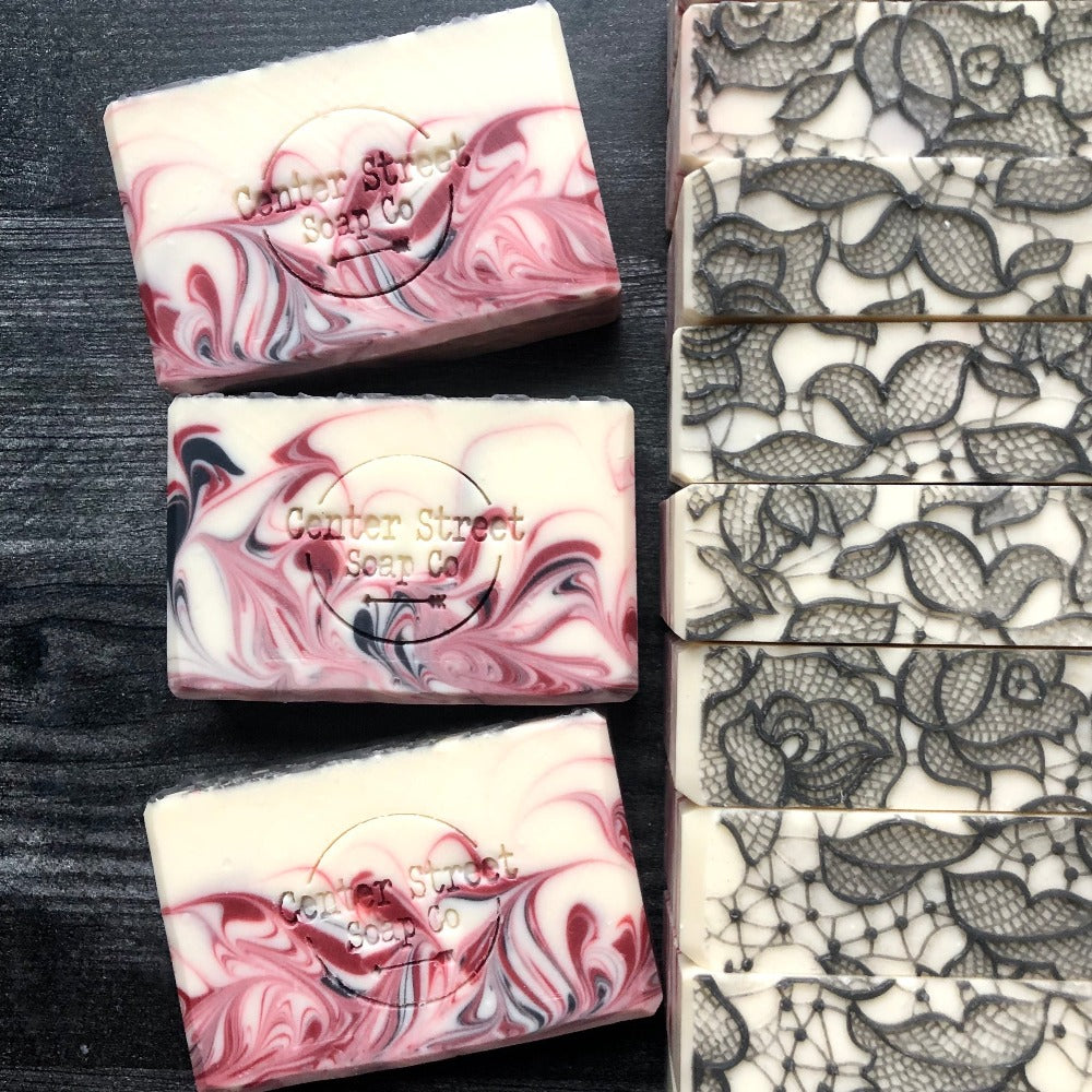 Center Street Soap Co. Lovely Lace Handcrafted Soap